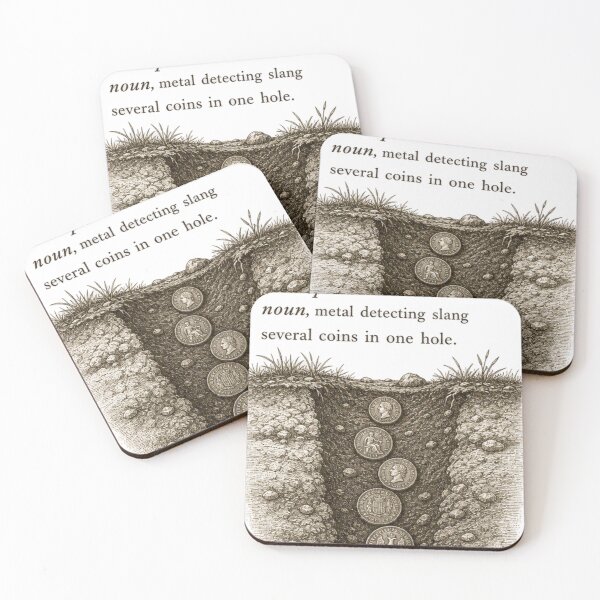 Item preview, Coin Spill Metal Detecting Dictionary Entry designed and sold by BoosterShop.