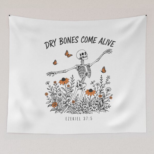 Item preview, Funny Dry Bones Come Alive Ezekiel 37:5 Ballet Skeleton  designed and sold by RuperDelois.