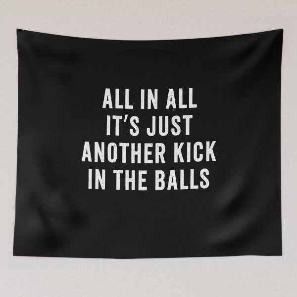 Item preview, Just Another Kick In The Balls Sarcastic Humor Gift designed and sold by Say It With Ink.