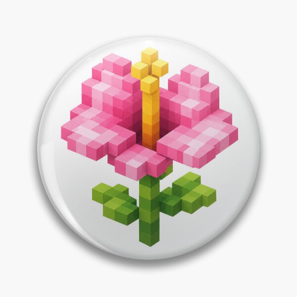 Item preview, Pixel hibiscus designed and sold by MishaMMillard.