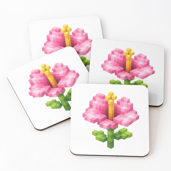 Item preview, Pixel hibiscus designed and sold by MishaMMillard.