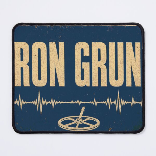 Item preview, Iron Grunt Metal Detecting Enamel Sign designed and sold by BoosterShop.