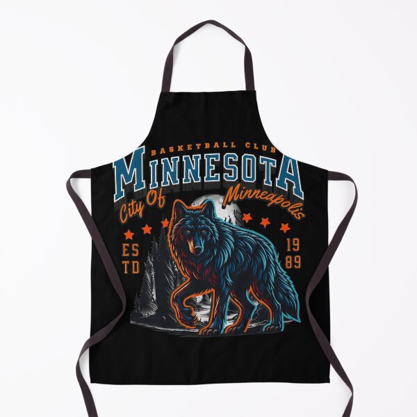 Item preview, Minneapolis Wolf Forest Basketball Club Retro designed and sold by DeborahWi12541.