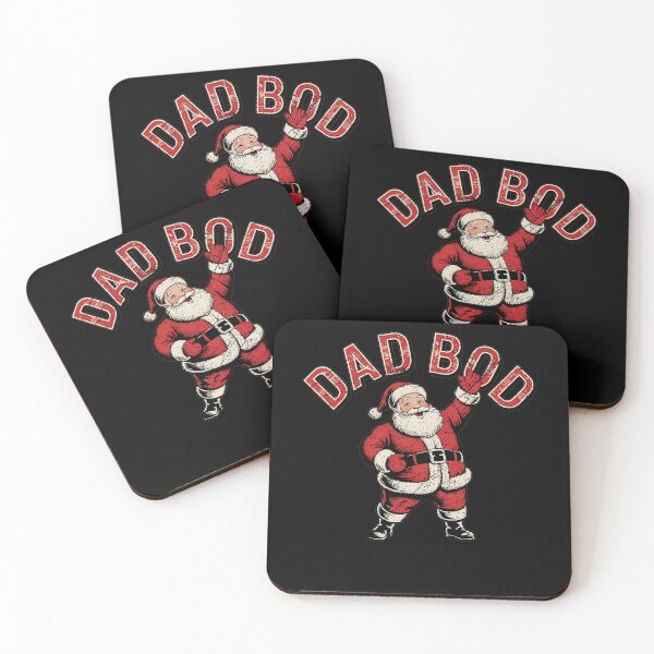 Item preview, Dad Bod Santa Claus Funny Christmas Vintage Retro designed and sold by luffyShop1.