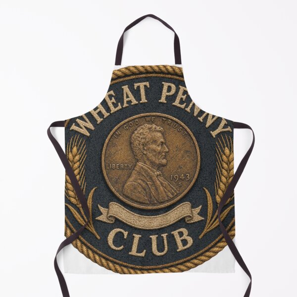 Item preview, Wheat Penny Club Coin Hunting Badge designed and sold by BoosterShop.