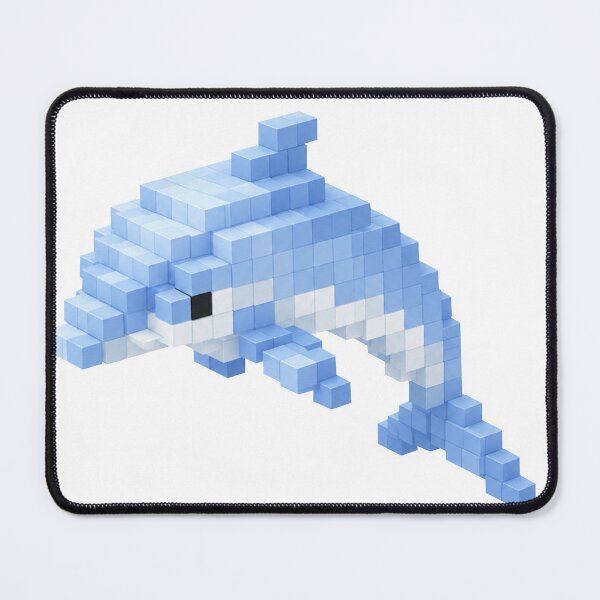 Item preview, Pixel dolphin designed and sold by MishaMMillard.