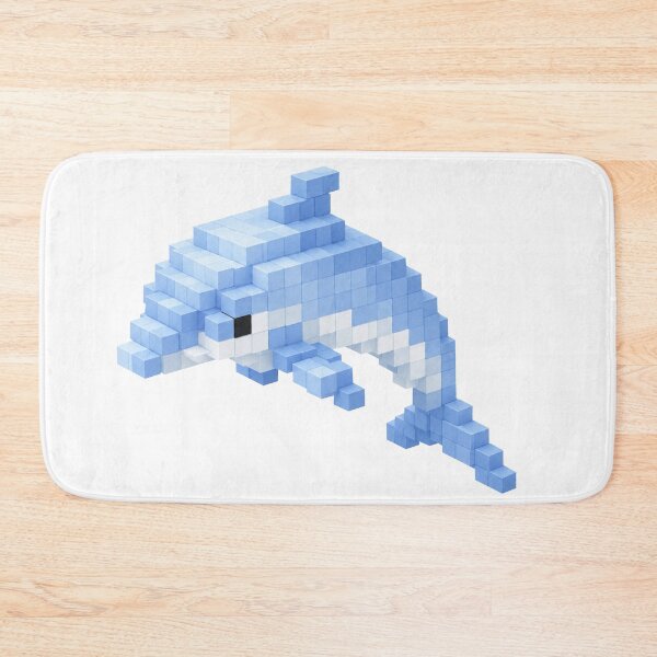 Item preview, Pixel dolphin designed and sold by MishaMMillard.