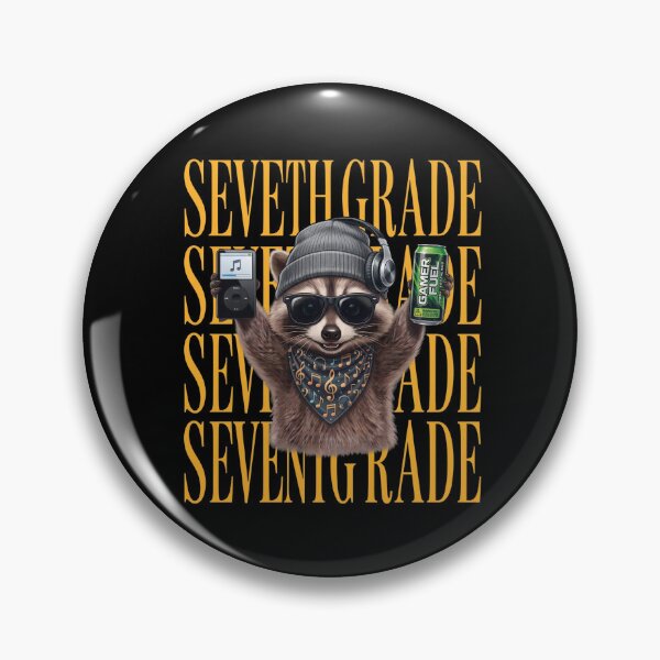 Item preview, Seventh Grade Funny Raccoon Back To School designed and sold by CaneufeyCip.