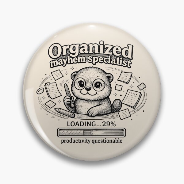 Item preview, Vintage Engraved Organized Mayhem Otter Graphic designed and sold by TrinovaCreates.