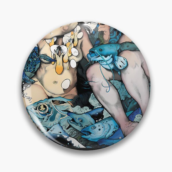 Item preview, Throw Me An Anchor Baroness Band Gift Fan designed and sold by FloraFaunaHub.