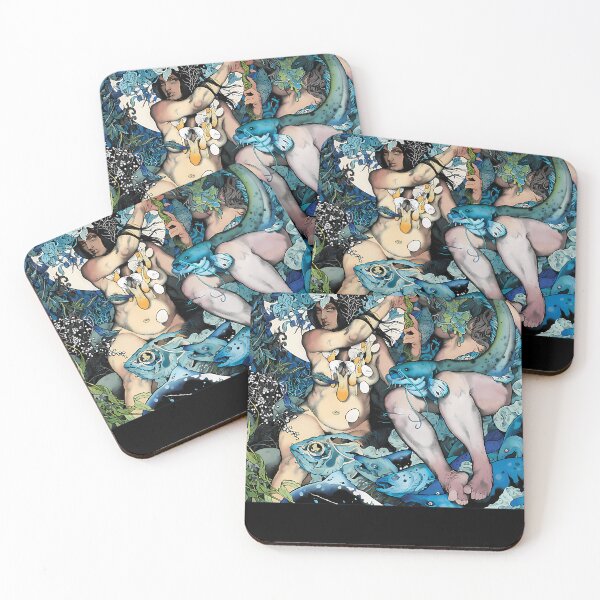 Item preview, Throw Me An Anchor Baroness Band Gift Fan designed and sold by FloraFaunaHub.