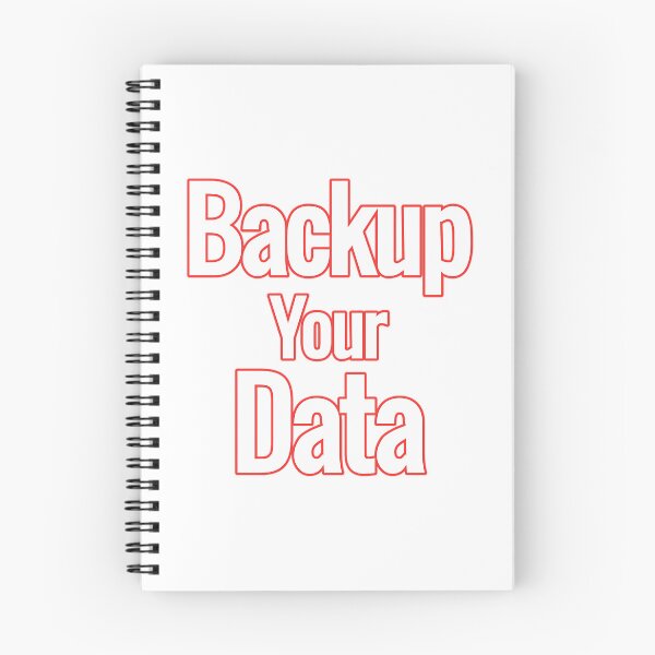 Item preview, Back Up Your Data designed and sold by BobaAndBearSvg.