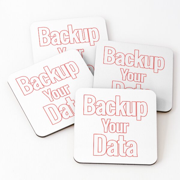 Item preview, Back Up Your Data designed and sold by BobaAndBearSvg.