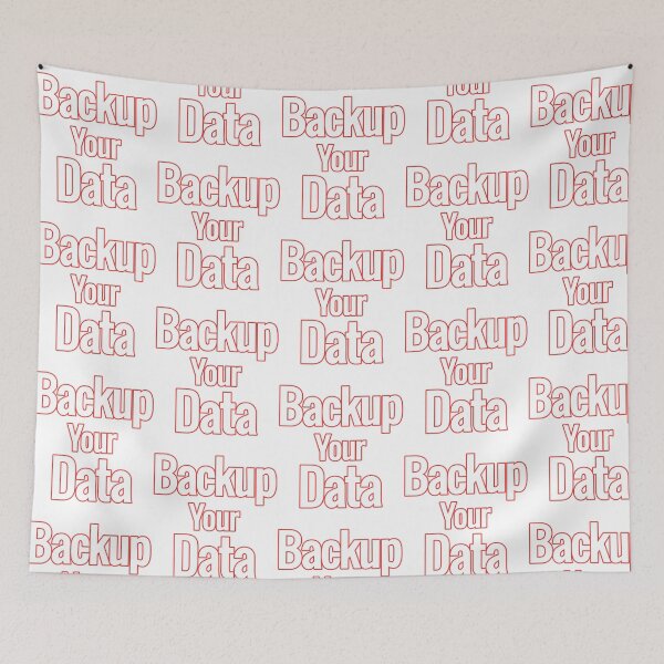 Item preview, Back Up Your Data designed and sold by BobaAndBearSvg.