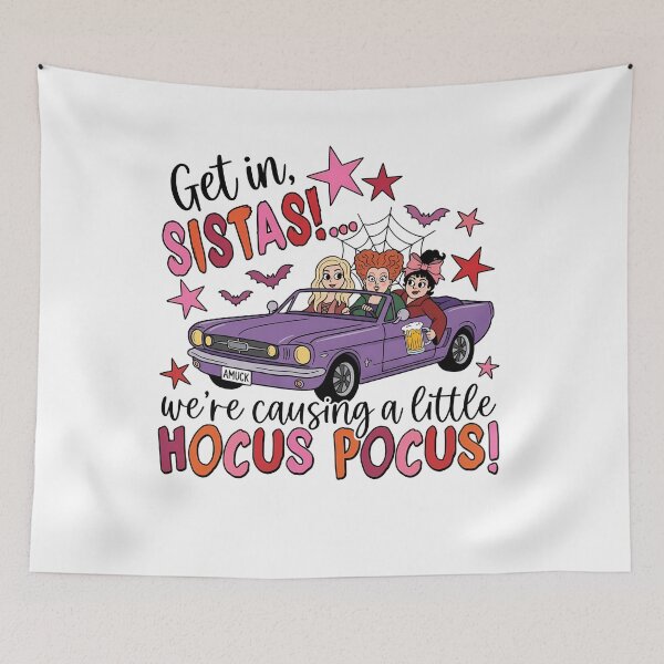Item preview, Sistas Hocus Pocus Witches Halloween designed and sold by KroghDs.