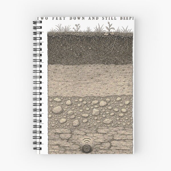 Item preview, Two Feet Down And Still Beeping Depth Chart designed and sold by BoosterShop.