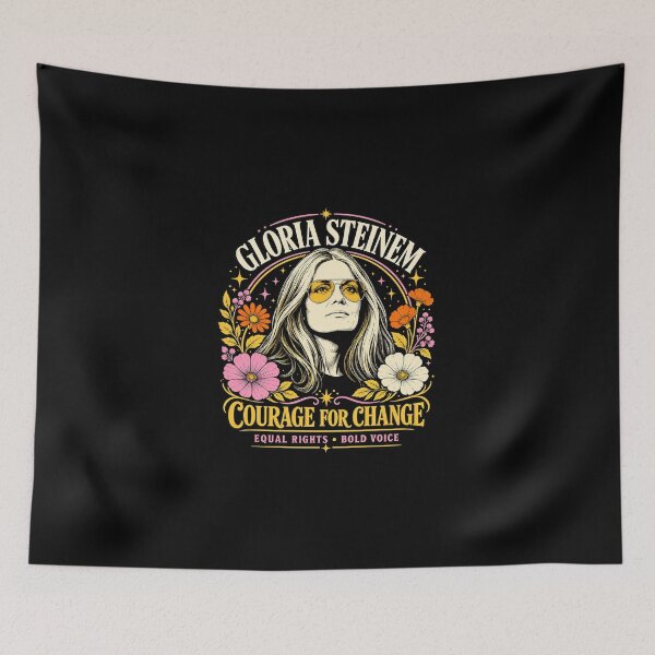 Item preview, Gloria Steinem Feminist Women's Rights designed and sold by Thudesign85.