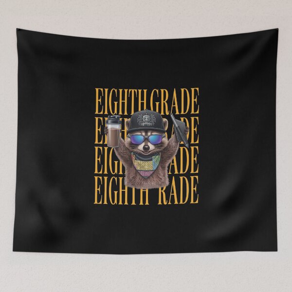 Item preview, Eighth Grade Funny Raccoon Back To School  designed and sold by CaneufeyCip.