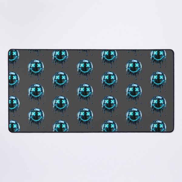 Item preview, Liquid Chrome Cyberpunk Glitch Smiley Graphic designed and sold by ByBryteG.