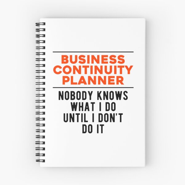 Item preview, Business Continuity Planner Do  designed and sold by BobaAndBearSvg.