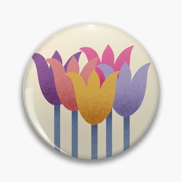 Item preview, Flower Market - Colorful Abstract Tulips on Cream designed and sold by DuckyRubin.