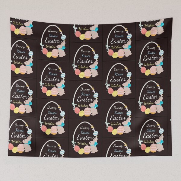 Item preview, Bunny Kisses Easter Wishes designed and sold by JhnbBoutiquez.