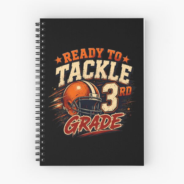 Item preview, Ready to Tackle 3rd Grade Football Back to School designed and sold by felixpalette.