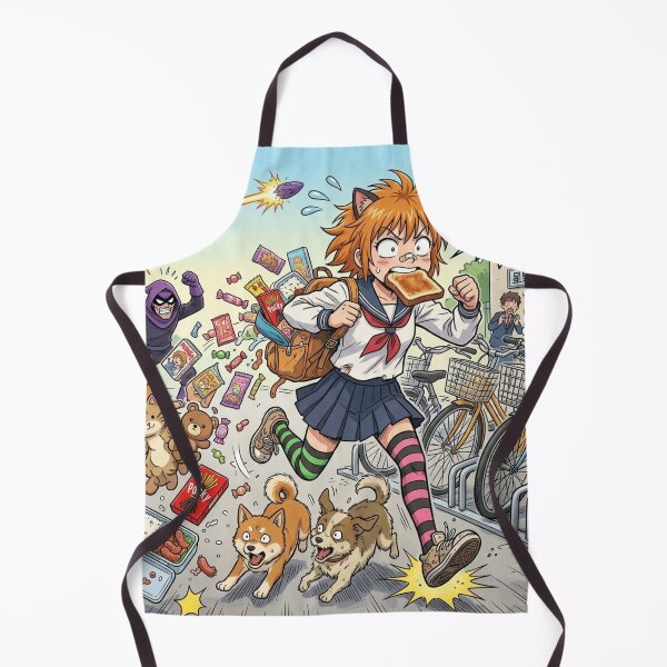 Item preview, Anime School Girl Walking Disaster Clumsy Neko Cat Ear Kawaii Chaos Backpack Tsunami designed and sold by Beaustores.