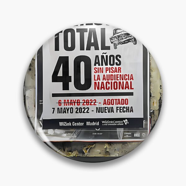 Item preview, Siniestro Total - 40 Aos Sin Pisar La Audiencia Nacional Album 2023 designed and sold by NaturePsyche.