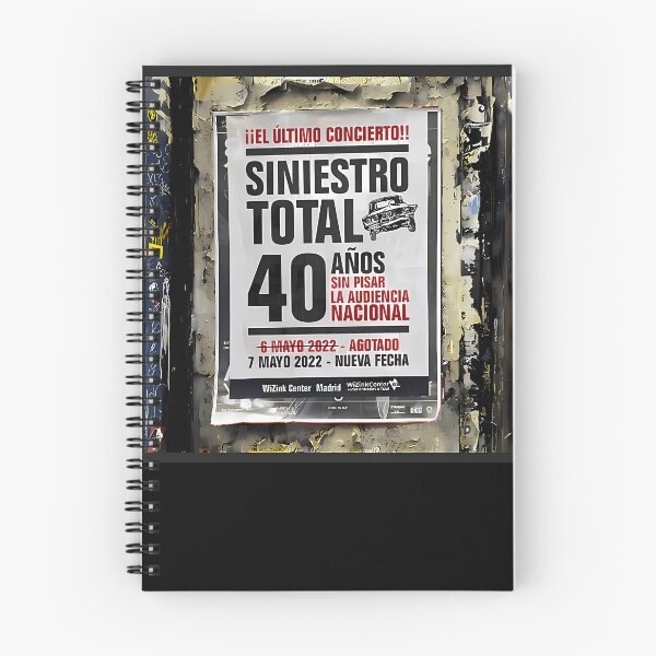Item preview, Siniestro Total - 40 Aos Sin Pisar La Audiencia Nacional Album 2023 designed and sold by NaturePsyche.