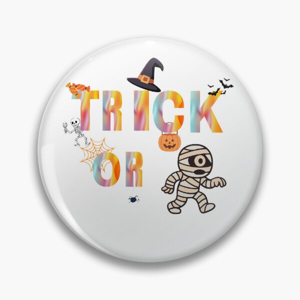 Item preview, Trick or Treat Cute Halloween Typography Design designed and sold by DodoArt2000.