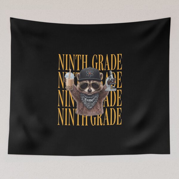 Item preview, Ninth Grade Funny Raccoon Back To School  designed and sold by CaneufeyCip.