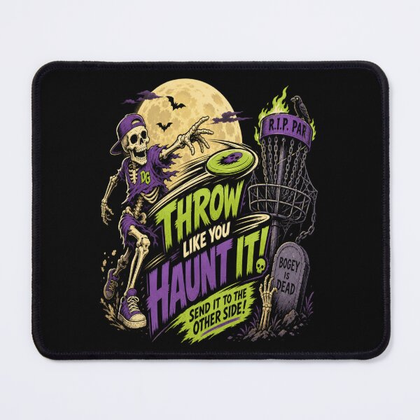 Item preview, Spooky Halloween Disc Golf Club – Funny Disc Golfer Design designed and sold by JansenGS.