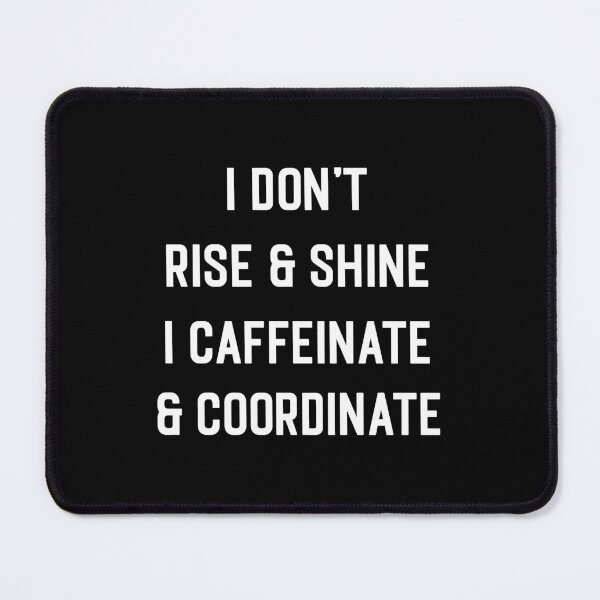 Item preview, I Caffeinate & Coordinate Funny Event Planner Coffee Gift designed and sold by Say It With Ink.