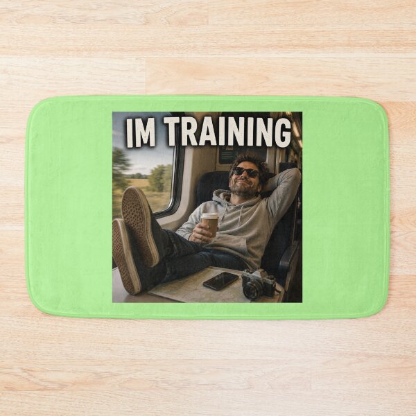 Item preview, I’m Training Funny Train Travel Joke designed and sold by CJLindy.