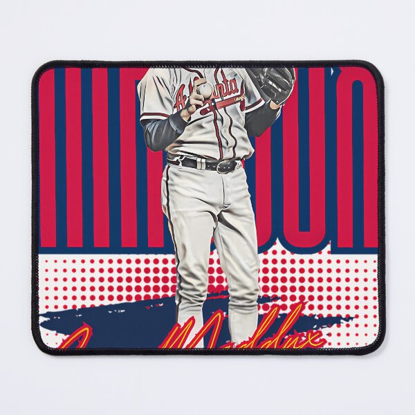 Item preview, Featuring Pitcher Greg Maddux In An Atlanta Braves Uniform designed and sold by looimvkirk7z.