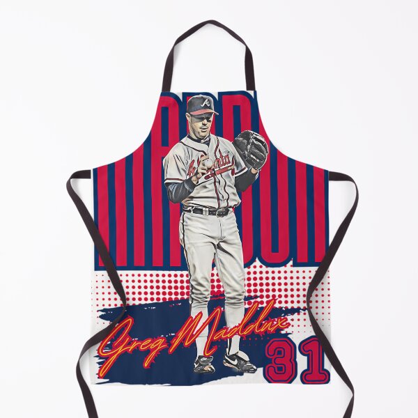 Item preview, Featuring Pitcher Greg Maddux In An Atlanta Braves Uniform designed and sold by looimvkirk7z.