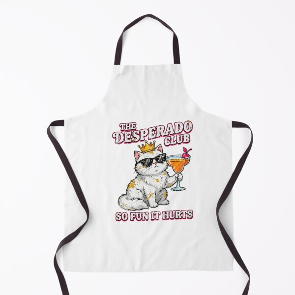 Item preview, The Desperado Club Funny Party Cat Drinking Cocktail designed and sold by SmithOscarShop.