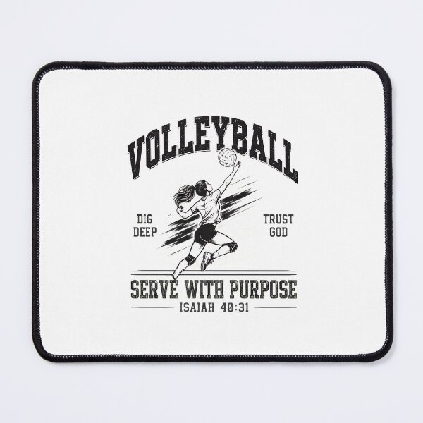 Item preview, Serve With Purpose Volleyball Faith Christian Sports designed and sold by felixpalette.