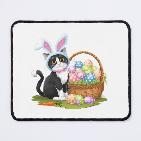 Item preview, Cat Bunny Easter Day Rabbit Ears Egg Basket Stuffers designed and sold by JhnbBoutiquez.