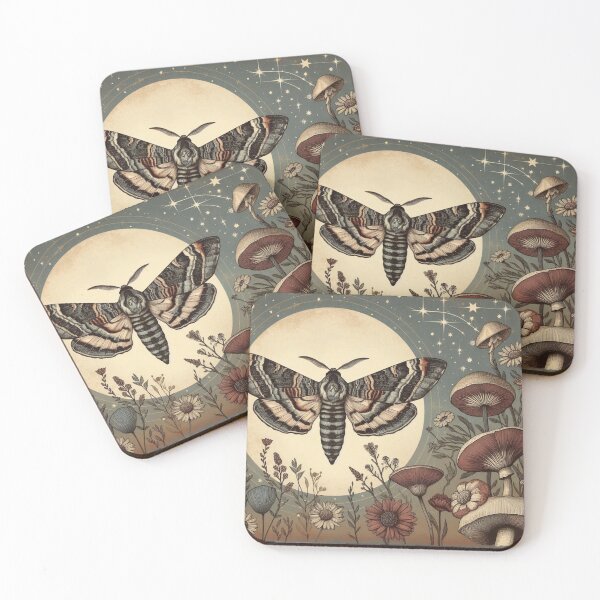 Item preview, Moths designed and sold by ThatRockChic.