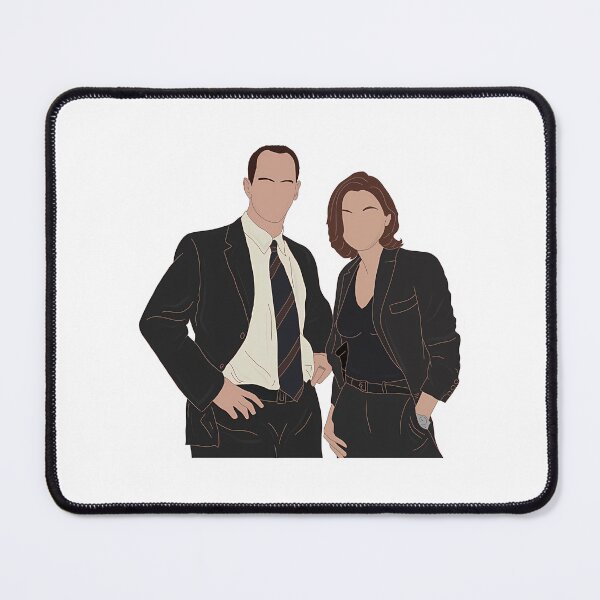 Item preview, Elliot Stabler And Olivia Benson - 1.0 designed and sold by breezeteesss.