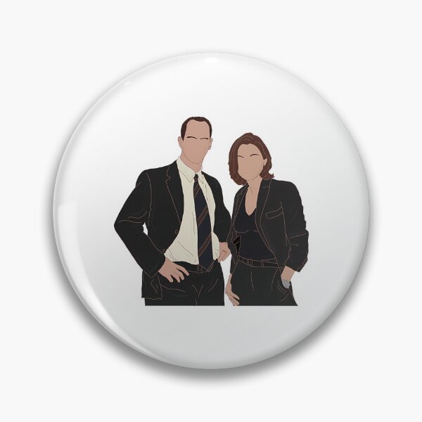 Item preview, Elliot Stabler And Olivia Benson - 1.0 designed and sold by breezeteesss.