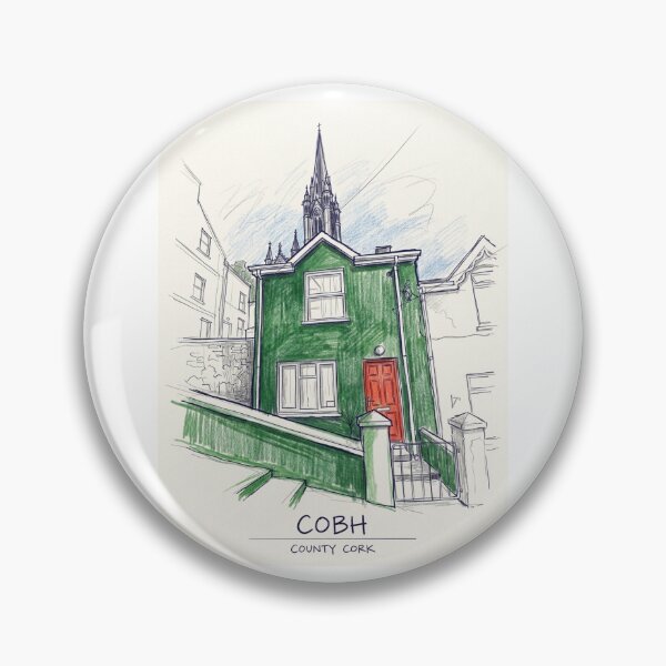 Item preview, Sketches of Ireland - Cobh, County Cork designed and sold by CollyFlowerDesign.