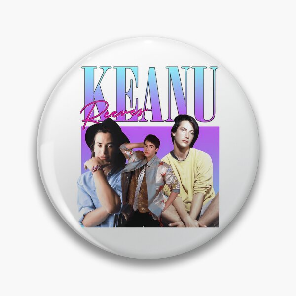Artikelvorschau, Keanu Reeves im 90er-Jahre-Stil entworfen und verkauft von stumpsandee.