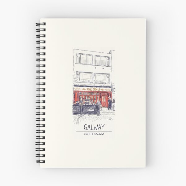 Item preview, Sketches of Ireland - Galway, County Galway designed and sold by CollyFlowerDesign.