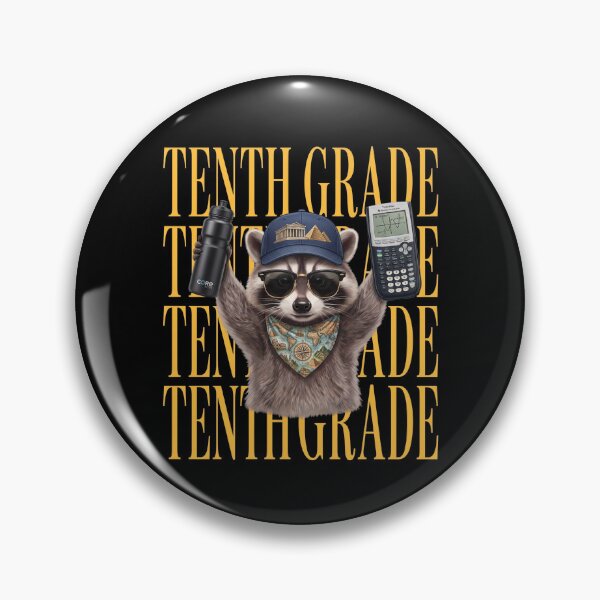 Item preview, Tenth Grade Funny Raccoon Back To School designed and sold by CaneufeyCip.