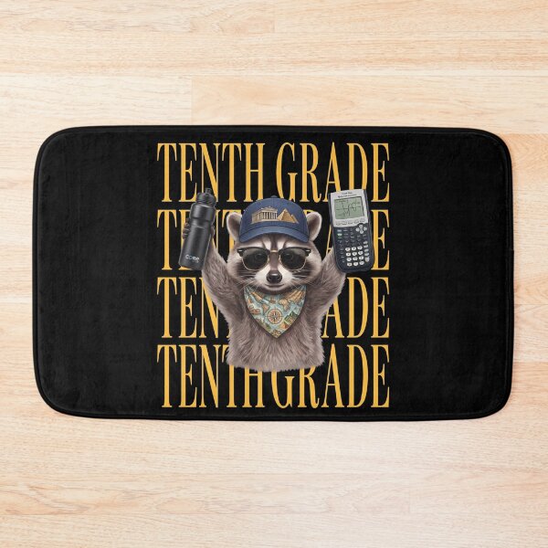 Item preview, Tenth Grade Funny Raccoon Back To School designed and sold by CaneufeyCip.