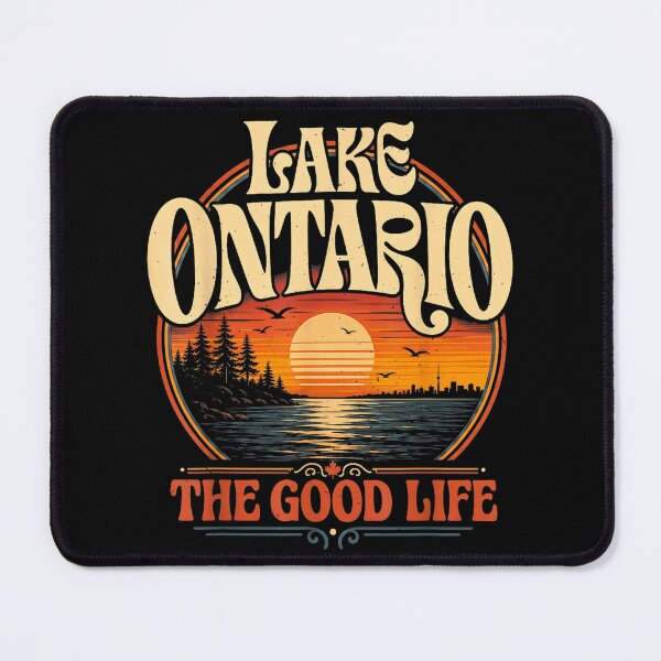 Item preview, Lake Ontario - Vintage Men Women 70s 80s Graphic Retro Funny designed and sold by YubitaLeLe.