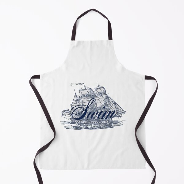 Item preview, Vintage Sailboat Swim Nautical Art designed and sold by rtinJuniper.